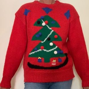 Vintage Adell Barre Christmas sweater
